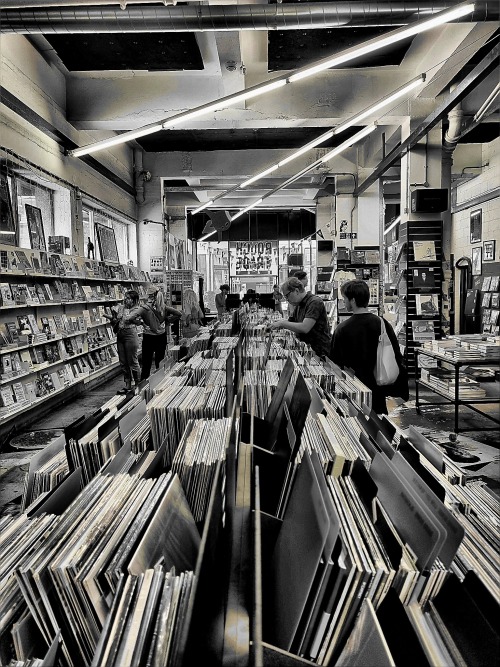 thoughtfulbirdpolice-deactivate:Rough Trade Records. Brick Lane, London.  Record stores are my home away from home. 