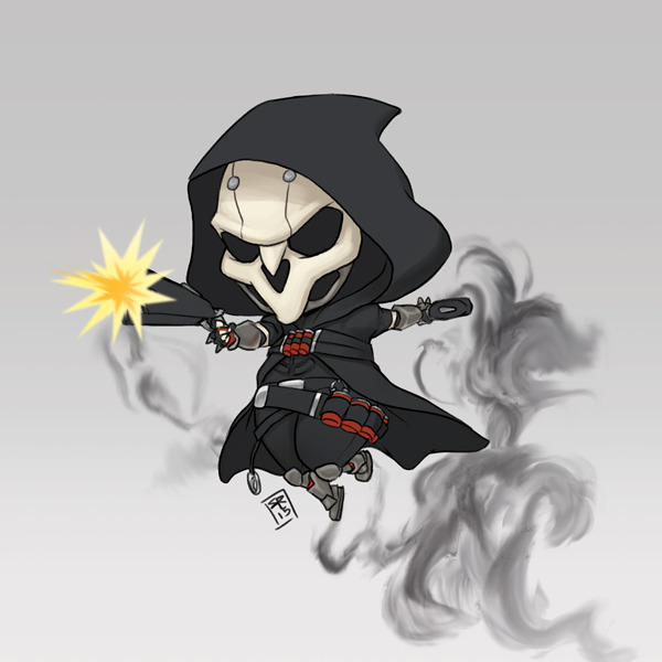silverruby:  Friend from Blizzard requested my favorite bae Squats4Dayz (Reaper),
