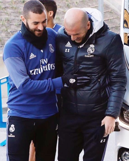 benzgrizi: 30/12/16 | Karim and Zidane ♥