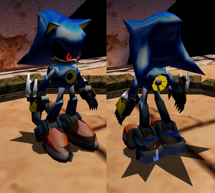 Metal Sonic in Sonic Adventure 2 Style : r/SonicTheHedgehog