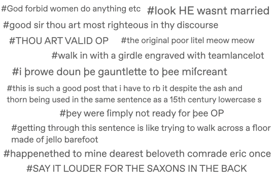 mordrediscariot:mordrediscariot:gettinge forciblye ouſted from mine medæval booke clubbe after we reade le morte darþur and i ſay þat ſir lancelot did noþing wronge 