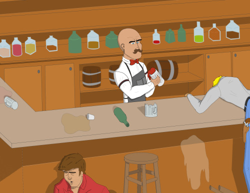 #Yeehawgust Day 21: Barkeep