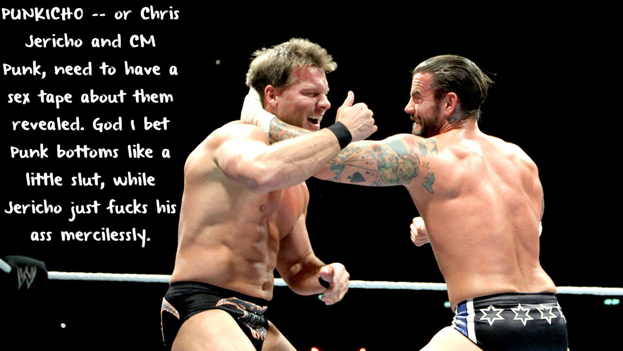 wrestlingssexconfessions:  PUNKICHO — or Chris Jericho and CM Punk, need to have