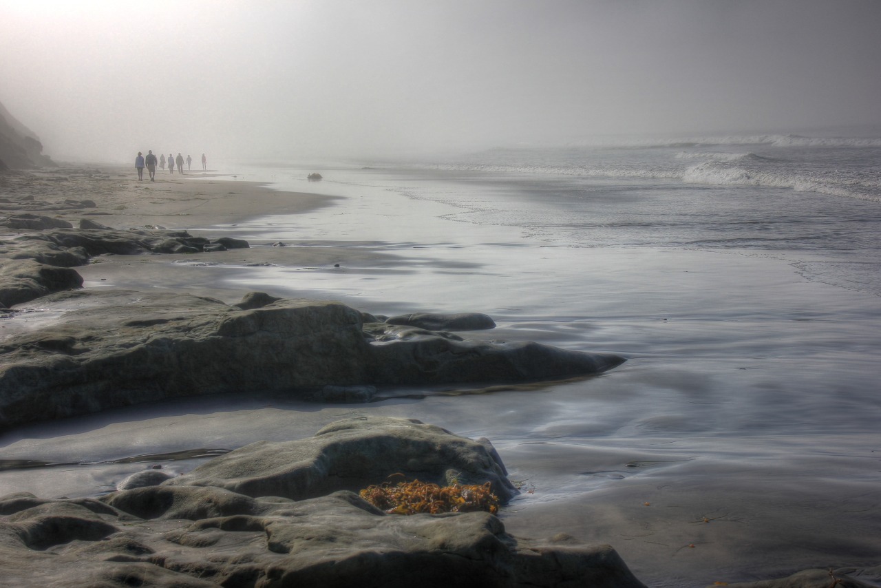 philotheoristic:  bsscenics:  Hazy morning in Del Mar …just North of 15th Street
