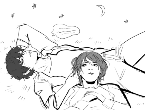 benetnash:summertime au where akira invites goro to his grandma’s farm in the sticks, also goro bike