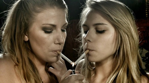 Porn photo cenobite68:  Smoking girlfriends