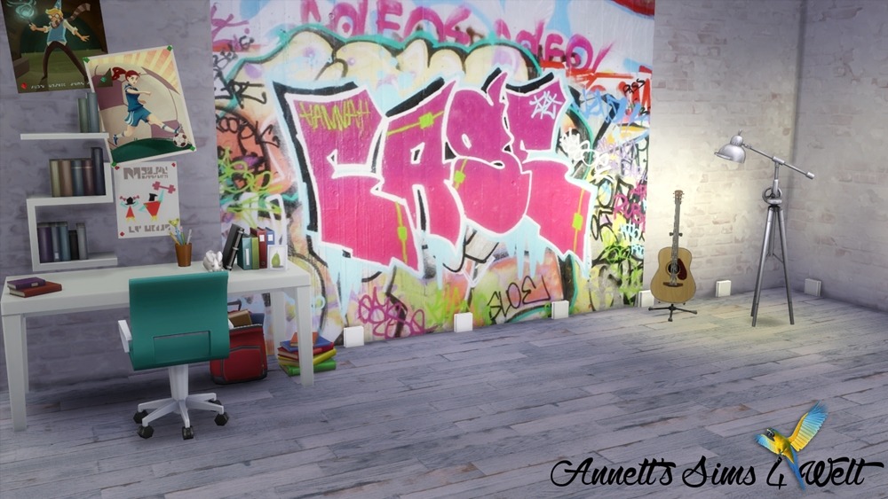 Annett's Sims 4 World: Moschino Stuff - Photo Walls - Pattern