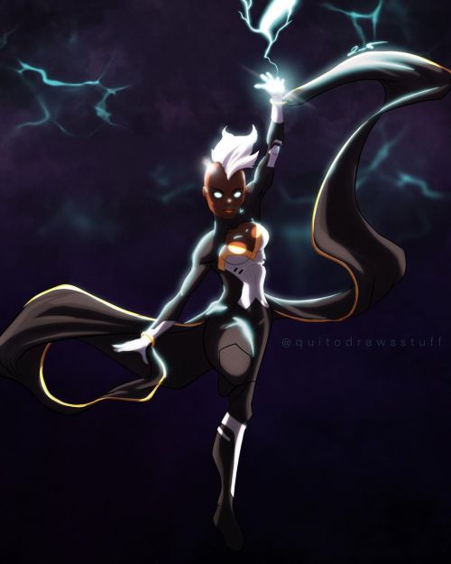 Found an old Storm drawing in my sketchbook and decided to do a #redrawchallenge. I loved this look 