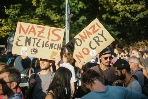  Nearly 250 000 people in Berlin protesting against Racism and Marginalisation (13.10.2018) - Part 4