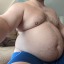 Porn photo thegreatelector:  Feelin up my belly