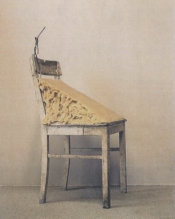 Joseph Beuys, Fat Chair (Fettstuhl) 1964–1985