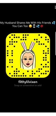 Mylittlehotwife:  My Wife’s Snapchat .  If You Don’t Have Her Added Your Missing