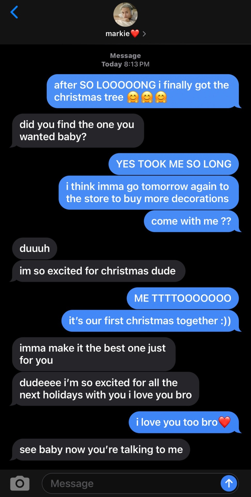 Mark Lee || Texts With Boyfriend Mark!