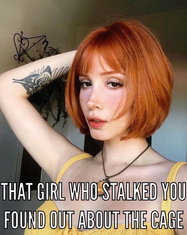 bratliketread:  She went online and read everything about chastity and how to tease and deny a guy forever.  You want to be careful for a while.  Love, Guess Who