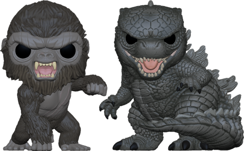 brokehorrorfan: Funko will release Godzilla vs. Kong collectibles in April: 10” super-sized Po