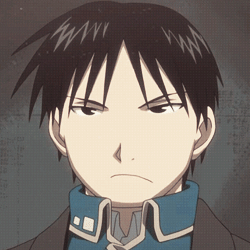 fullmeltal:FMA meme - Favorite male character ( 2 - 10 )↳ Roy mustang“Nothing’s perfect, the world’s