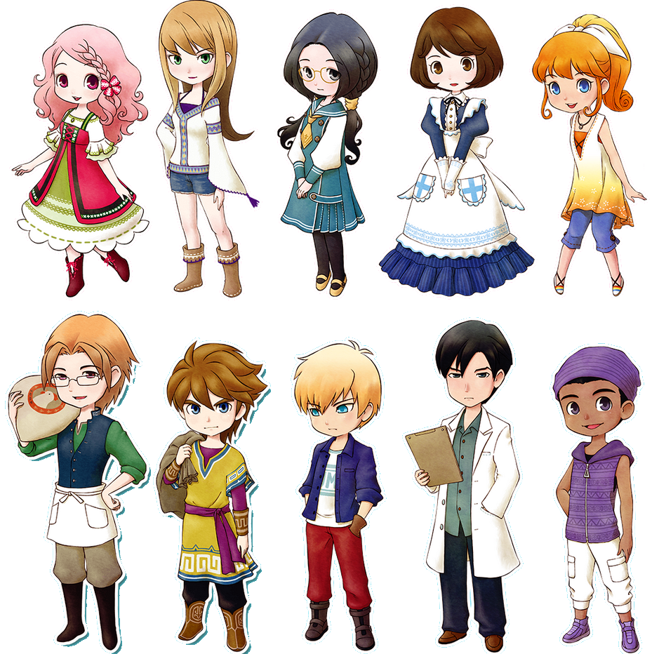 harvest moon friends of mineral town