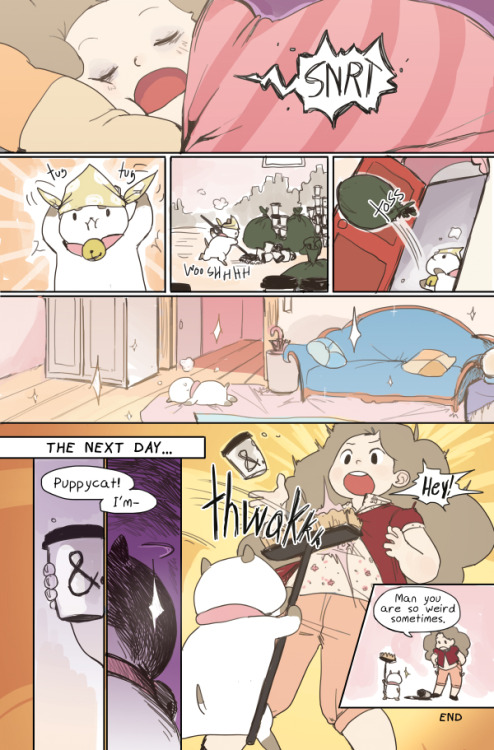 Porn tzysk:  My Bee and Puppycat short from Issue photos