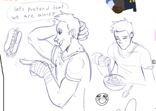 An Assortment Of Magma Doodles