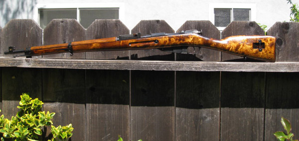 gunrunnerhell:  Tiger Flame Mosin Nagants with what are all supposedly some sort