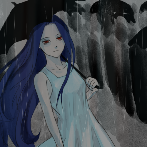 I Struggle With Content Lately So Here's A Little Sketch I Did While Listening To Sakizakisaki