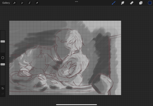 Art, Hold Them For Me, Edward. Process: