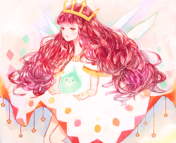 Tofuvi:   Child Of Light.  Forever Coloring Messily 