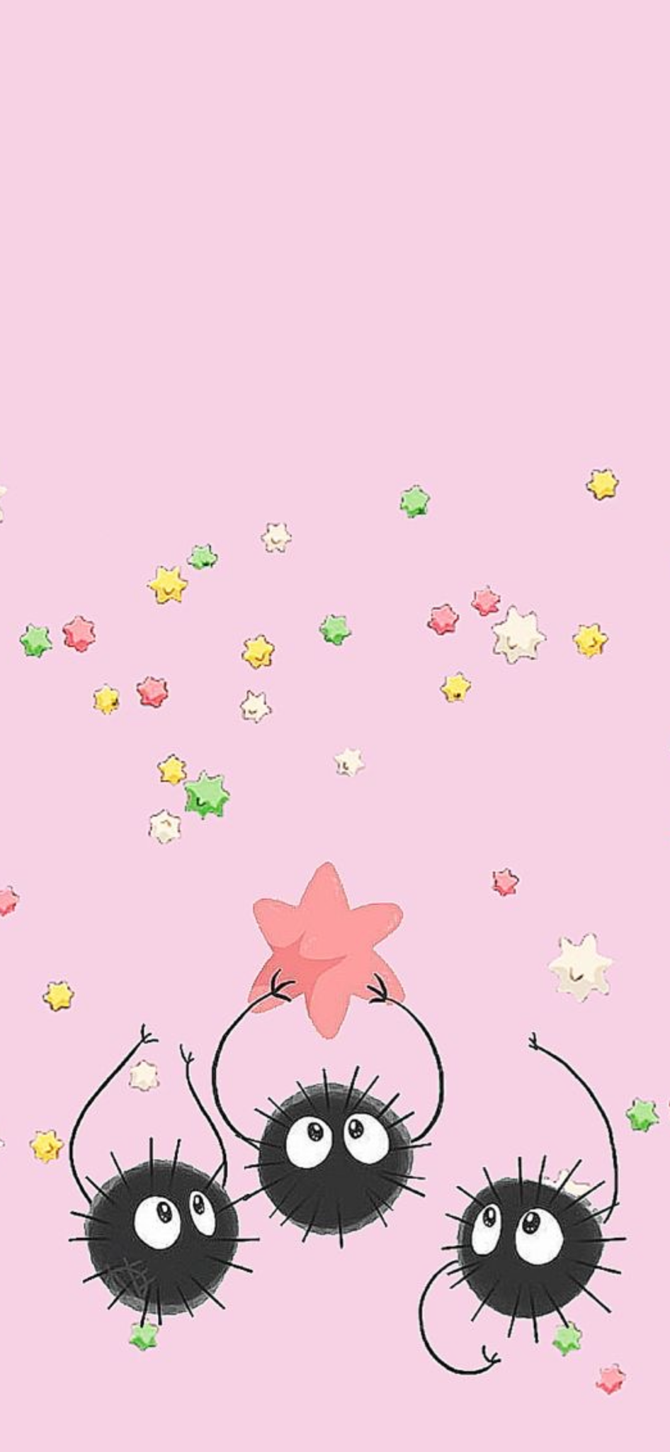 Soot Sprite Phone Wallpaper - mo 💜🤍🖤's Ko-fi Shop - Ko-fi