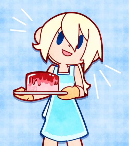 mintyskulls:  Also, happy b-day to @luunafreya! Nami baked you a cakeDon’t repost or use without proper credit, ask first please