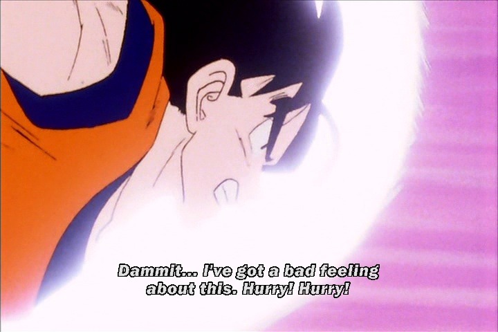 Yamcha surviving goku knocking him into the manga panel : r/Ningen