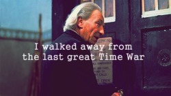 Everystarthat-Everwas:  I Walked Away From The Last Great Time War. I Marked The