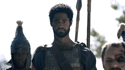 eviestvincent:Alfie Enoch as Aeneas in Troy: Fall of a City (2018) . Episode 2