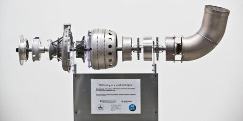 popmech:  These Guys 3D-Printed a Jet EnginePrinting engine parts could drive down costs, weight, and waste
