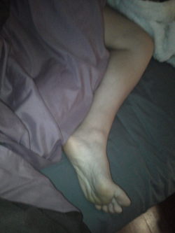 Toered:  Sleeping  Sleeping Wife&Amp;Rsquo;S Leg And Sexy Foot