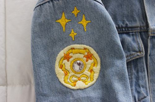 Porn paciamor:  My Sailor Moon embroidery project photos