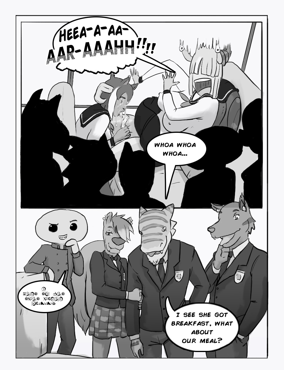 channeldulce: Dulce Comic update Chapter 1 “Bust Ride” pg 12 - 14 More cumming