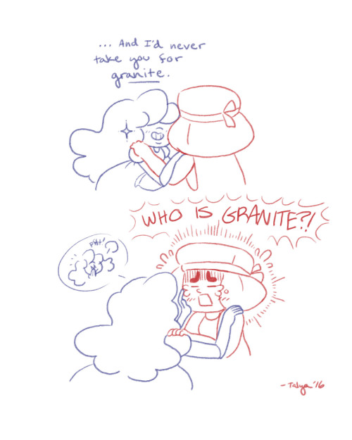 talyaperper:  Headcanon: Sapphire loves wordplay and Ruby is very literal. 