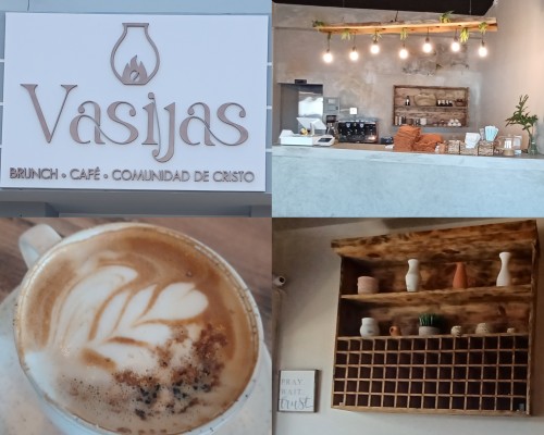 Vasijas Brunch. Caf. Comunidad De Cristo.