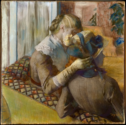 At the Milliners, by Degas, 1881 (at the Met)