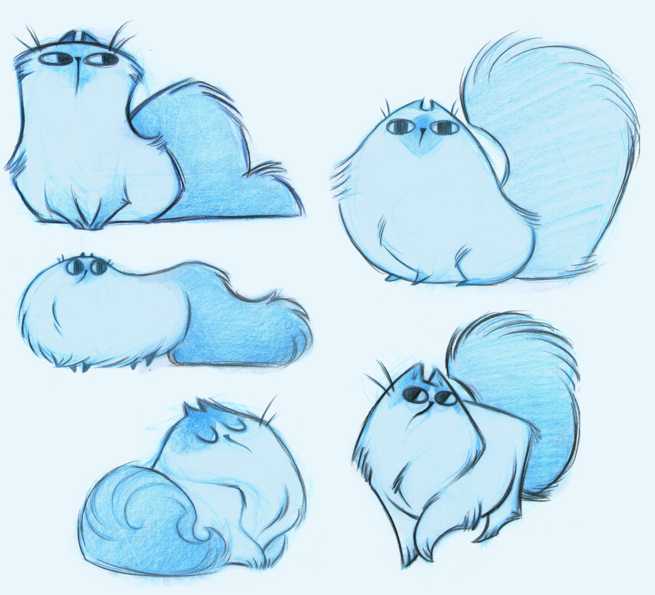 nattypants:  I drew some cats!  