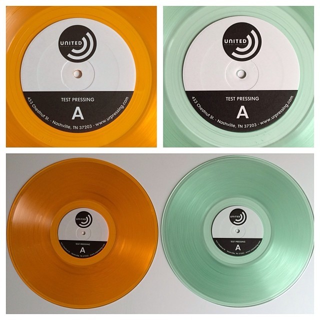 recordnerdz:  Thanks @srcvinyl for my Piebald test pressings! #piebald #vinyl  #records