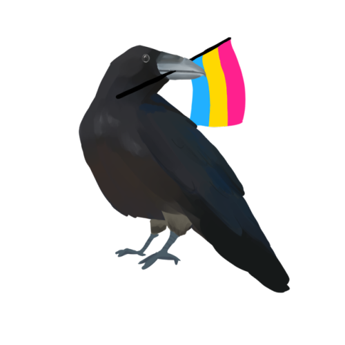 needscaffeine:official-lucifers-child:skskskkskskskk:cadiacat:Pride ravens because fall is gay! They