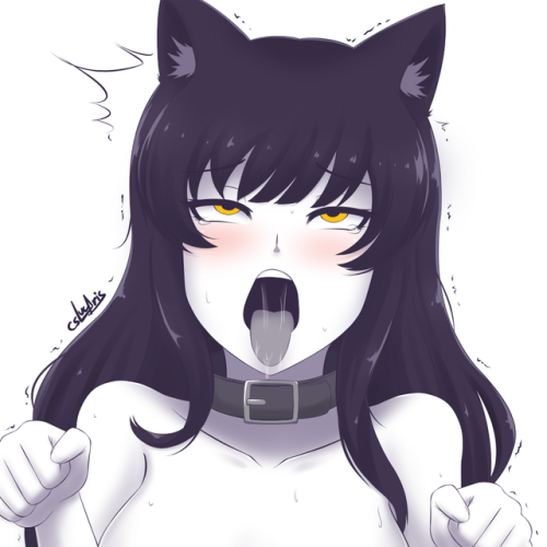 cslucaris:  #229 -  I was dared by a friend to draw RWBY characters doing ahegaos and I was like, “Okay”  Part 6 Redux time.  Deflower, Snowflake-catching, Play, and Functions.   My Patreons voted to have me redo the very first ahegao set. I have