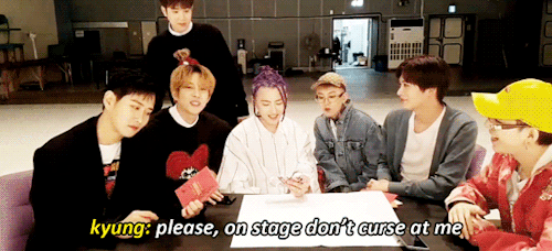 Kyung Talking About His Mullet