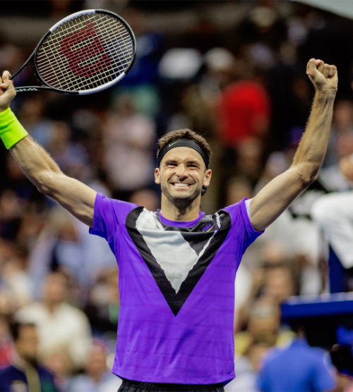 Grigor Dimitrov defeats Federer in 5 sets to reach the US Open SF 2019