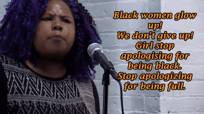 thingstolovefor:    Shasparay Lighteard - “Black Girl Magic”     Performing at