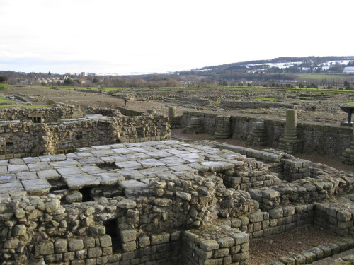 ancientromebuildings: Corbridge Roman ruins Source: By Glen Bowman from Newcastle, England (iphoto -