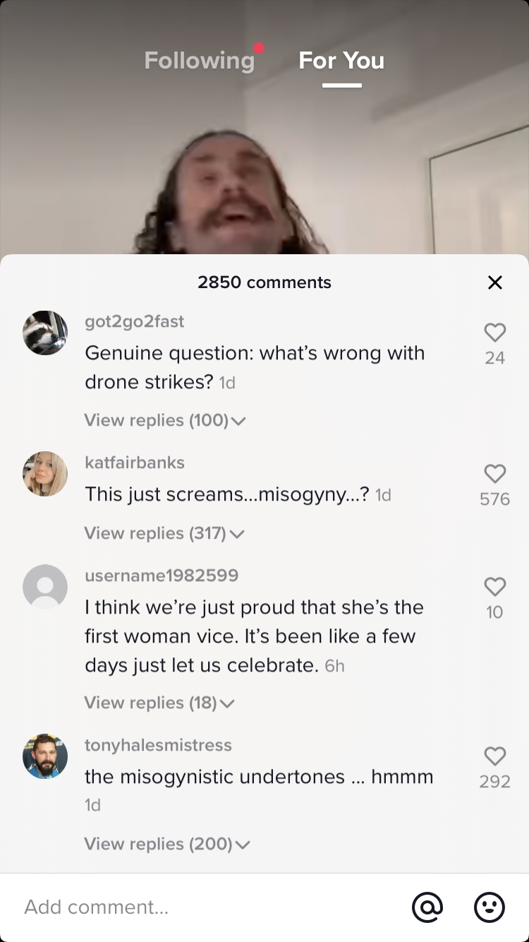 doyouknowhoyouare:these comments… 💀