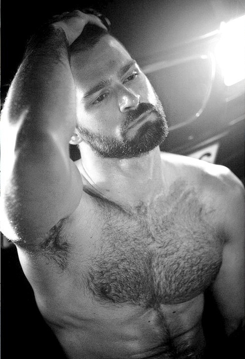 fur+speedo+beard+