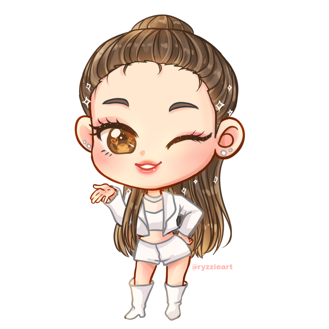 Descubrir 69+ imagen jennie blackpink chibi - Viaterra.mx